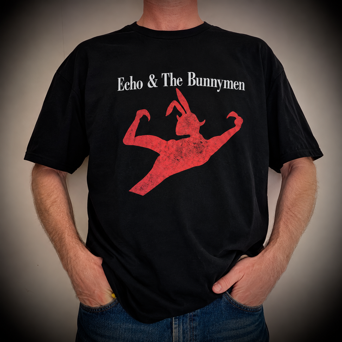 Official Echo & The Bunnymen Bunnymen Creature T-Shirt.
