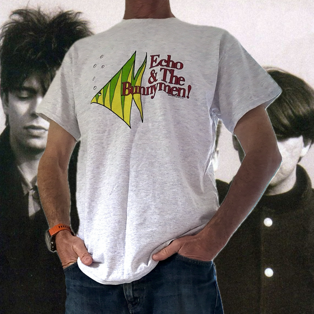 Echo & The Bunnymen Vintage Fish T-Shirt