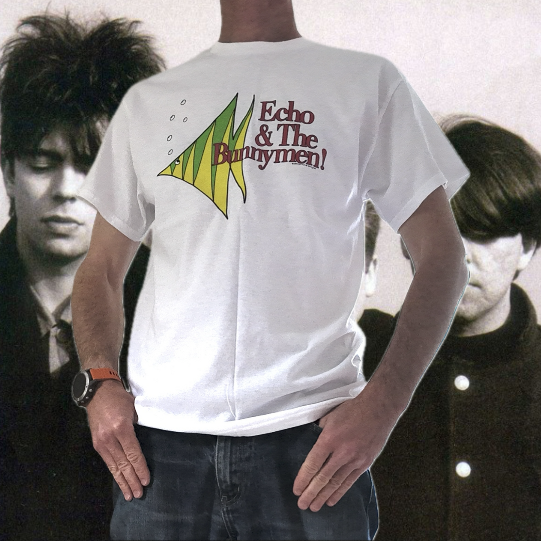 Echo & The Bunnymen Vintage Fish T-Shirt