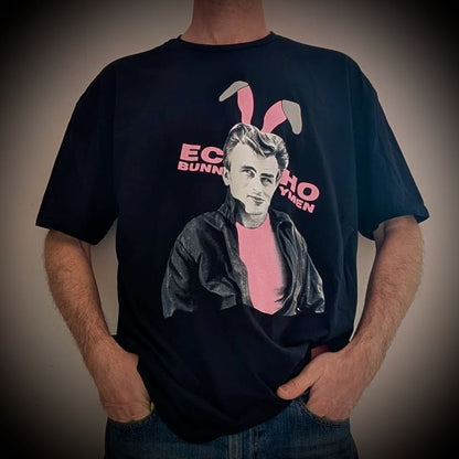 Echo & The Bunnymen James Dean T-Shirt Black Design
