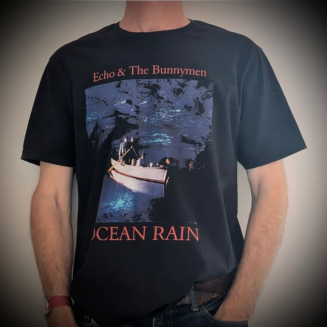 Echo & The Bunnymen Ocean Rain T-Shirt_Model