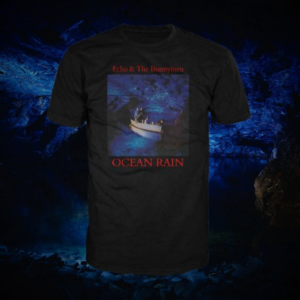 Official Echo & The Bunnymen Ocean Rain T-Shirt Official Echo & The Bunnymen Ocean Rain T-Shirt