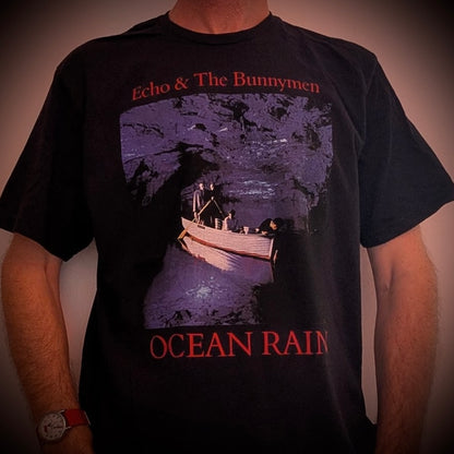 Echo & The Bunnymen Ocean Rain USA 2024 Tour T-Shirt Black Friday