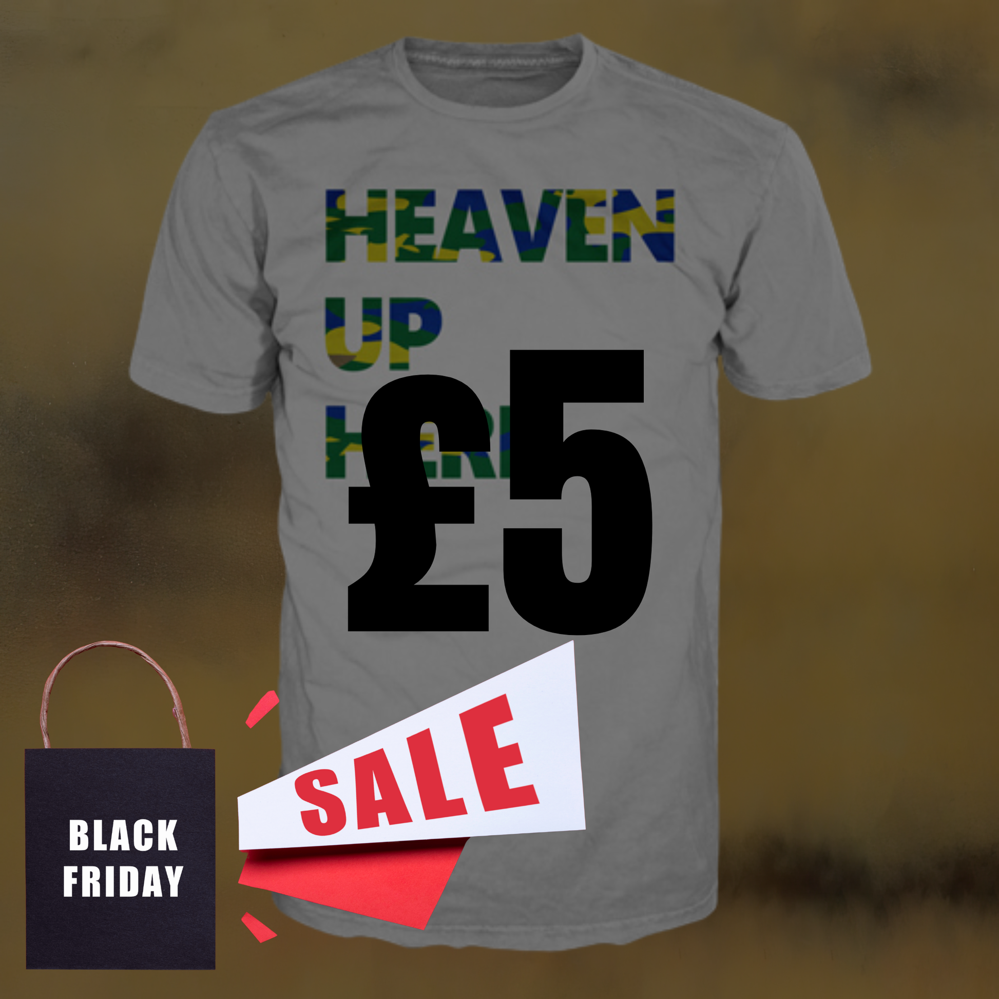 Official Echo & The Bunnymen Heaven Up Here T-Shirt