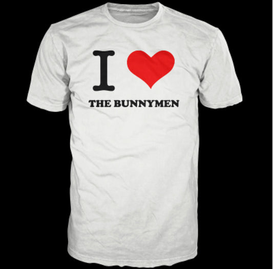 Echo & The Bunnymen ‘I ❤️ The Bunnymen’ T-Shirt