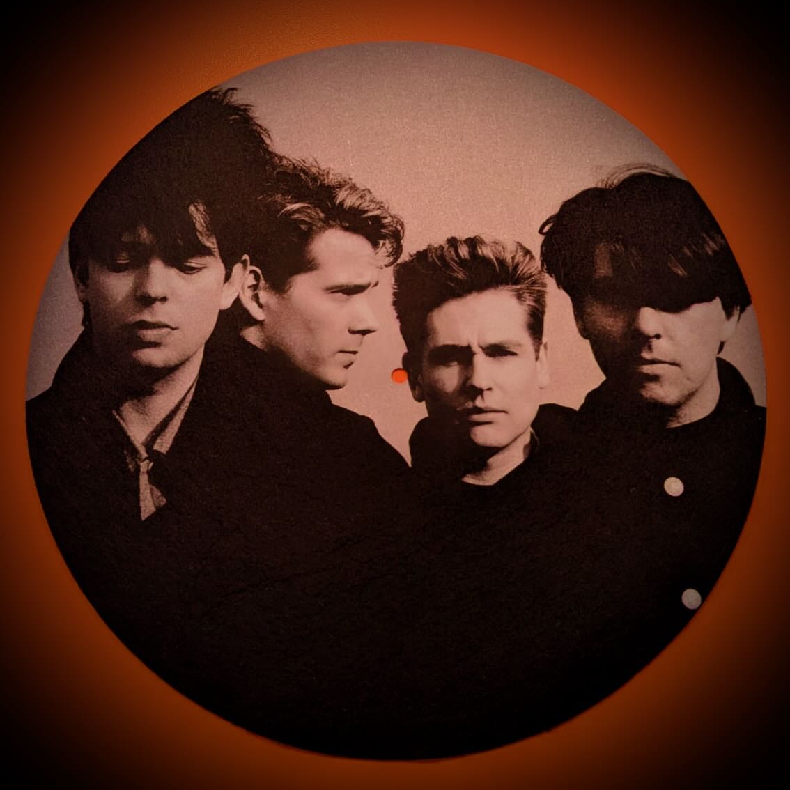 Official Echo & The Bunnymen Vinyl Slip Mat Grey Album