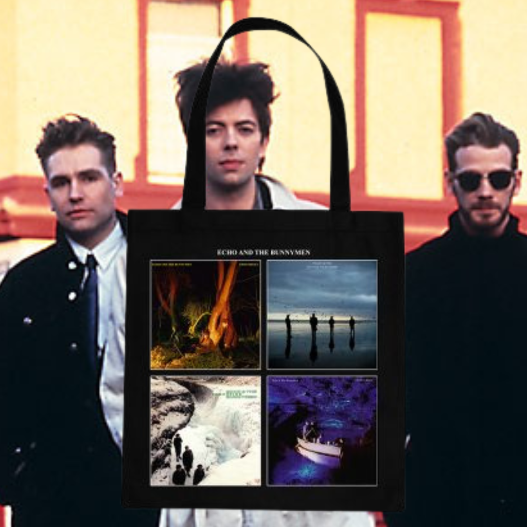 Official Echo & The Bunnymen Album Cover Tote Bags