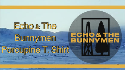 Official Echo & The Bunnymen Round Logo T.Shirt.