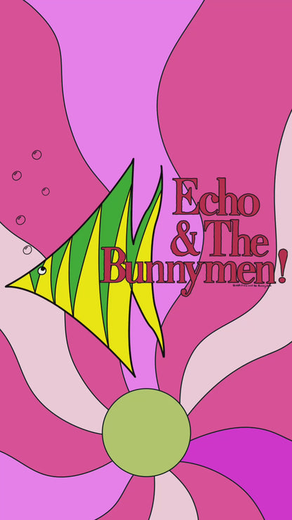 Echo & The Bunnymen Vintage Fish T-Shirt