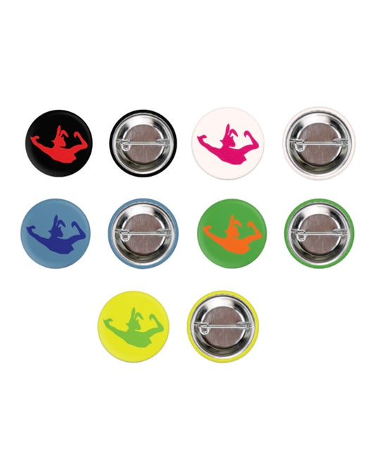 Official Echo & The Bunnymen set of 5 Bunny Creature button badges