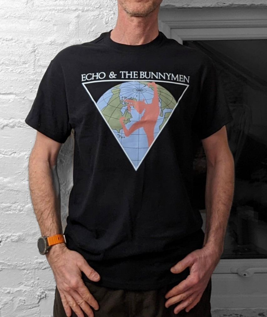 Official Echo & The Bunnymen 1986 Bunny Creature Tour T-Shirt.